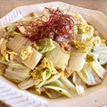 ばぢこ's cooksnap of when they made ♪鯖の味噌煮缶で白菜の蒸し煮♪.