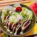 ryu☆ryu's cooksnap of when they made お弁当に♬簡単♥️唐揚げ丼＊特製タレ.