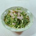 みぽぽ37's cooksnap of when they made 水菜とハムのわさびマヨネーズ和え.