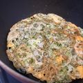 marisalu's cooksnap of when they made れんこんの青のりチーズ焼き.