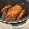 Tayuneko's cooksnap of when they made 電気圧力鍋で作る　本格的焼豚.