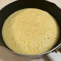 papikun's cooksnap of when they made ぐりとぐら フライパンで作るカステラ♪.