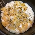 ☆ドキンちゃん☆”'s cooksnap of when they made 味付け塩だけ！干し芋の炊き込みご飯.