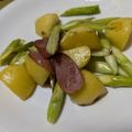 じゅんともた's cooksnap of when they made ソーセージとアスパラとじゃがいものソテー.