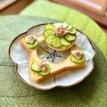 キンプリ's cooksnap of when they made キュウリとツナのサラダトースト♪.