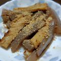 ★むさ's cooksnap of when they made 簡単★竹輪とこんにゃくの甘辛炒め.
