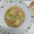 クック4C6ZNP☆'s cooksnap of when they made 豚ひき肉とキャベツの炒飯.