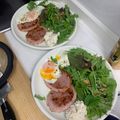 じいじい毎日挑戦's cooksnap of when they made ハムステーキ☆ハニーマスタードソースで♪.