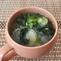 あーこ姐's cooksnap of when they made 簡単♪玉ねぎとわかめのお味噌汁.