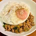 hinehine's cooksnap of when they made ガパオ風ライス.