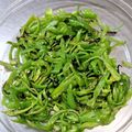 クックT6GIK3☆'s cooksnap of when they made レンジでチン！ピーマンの塩昆布和え～☻.