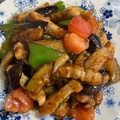 ぢぇねらる's cooksnap of when they made 簡単♪豚こま肉と夏野菜のピリ辛炒め.
