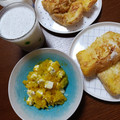 よちりん's cooksnap of when they made かぼちゃとクリームチーズの黄色いサラダ.