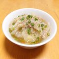 ドルフィンサーモン's cooksnap of when they made キャベツと豚挽肉のねぎごまスープ.