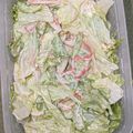 yama_miu's cooksnap of when they made 子供大好き！レタスとカニカマのマヨサラダ.