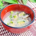 岡山県料理サークルちゃお〜's cooksnap of when they made ☆あさりの味噌汁☆.