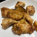 ぽてと's cooksnap of when they made 鶏肉と新ジャガのマスタードマヨネーズ炒め.