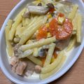 lala5's cooksnap of when they made ✿鮭と野菜のチーズクリーム煮✿.