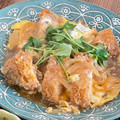♡ゆずぽんず♡'s cooksnap of when they made 豚カツのおいしい食べ方☆卵とじ♪.