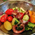 まめたん's cooksnap of when they made タコとトマトと胡瓜のイタリアンサラダ.