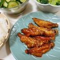 みぃぃちゃま's cooksnap of when they made 子供も食べれる努努鶏風☆冷凍手羽中唐揚げ.