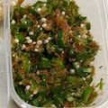 ゆうママ's cooksnap of when they made オクラと梅肉とカツオ節と味ぽんあえ.