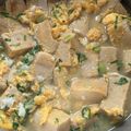 ☆ターシャおばさん☆'s cooksnap of when they made 誰もがうなる優しい甘味☆高野豆腐の卵とじ.