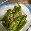 クック4JJMG3☆'s cooksnap of when they made 捨てないで☆つるむらさきの茎のきんぴら♪.