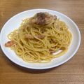 ケイコングギドラ's cooksnap of when they made 全卵&牛乳でクリーミー♡カルボナーラ.