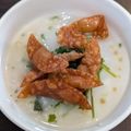 gra7070's cooksnap of when they made 鶏スープで炊く中華粥.