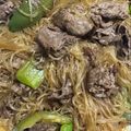 とよくみ's cooksnap of when they made 和風な牛肉ピーマン春雨炒め.