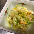 ♡Coco⋈'s cooksnap of when they made ☆簡単☆たまごと白菜のやみつきツナサラダ.