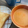 ゆぅ＊☆○'s cooksnap of when they made 濃厚♡エビのビスク スープ.