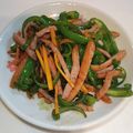 ミロ9607's cooksnap of when they made 母のお弁当のすみっこ人参ピーマン炒め.