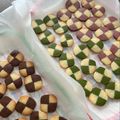 ハッスルかあさん's cooksnap of when they made 苺＆ココアのストライプクッキー.