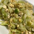 iam樹's cooksnap of when they made アボカドとキャベツの卵炒め.