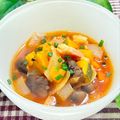 岡山県料理サークルちゃお〜's cooksnap of when they made 秋★和食材のミネストローネ♡.