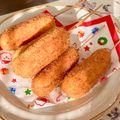 ayaanuta's cooksnap of when they made HMで簡単♡チーズハットグ.