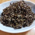 ともみち☆'s cooksnap of when they made アク抜きなし！甘辛旨い♡紫蘇の実の佃煮.