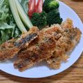 ポニーリボン's cooksnap of when they made 油フライパン1cm！梅肉大葉巻き鰯フライ.