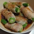 ユーさんママ's cooksnap of when they made お弁当にオクラの豚肉巻き☆冷凍保存.