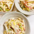あんまかろん☆'s cooksnap of when they made *白菜とかにかまのわさびマヨサラダ*.