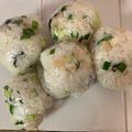 きゃろぽて's cooksnap of when they made 韓国風おにぎり☆簡単チュモッパ.