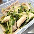 ちび☆あず's cooksnap of when they made 節約副菜♡豆苗&もやしの豚冷しゃぶサラダ.