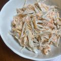 あやママ99's cooksnap of when they made ごぼうとにんじんのサラダ.
