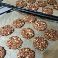 ハッピーまるしぇ's cooksnap of when they made ヘルシー美味しい米粉オートミールクッキー.