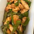 マトリョーシカ1号's cooksnap of when they made 鶏肉とピーマンのにんにく醤油炒め.