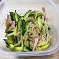 イズコッチ's cooksnap of when they made 時短！もやし・きゅうり・ハムのナムル♪.