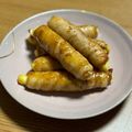 もももつ's cooksnap of when they made 竹輪チーズの肉巻き照り焼き.
