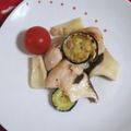 mmameco's cooksnap of when they made ズッキーニのガーリック炒め.